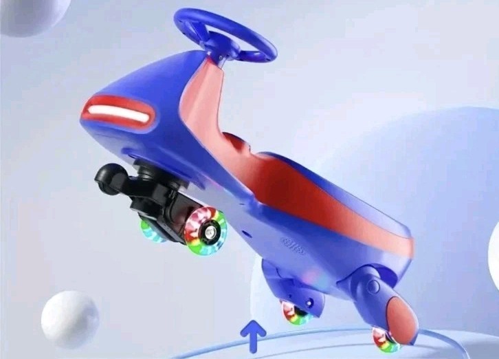 Electric Wiggle Ride-On Car with Pedal for Kids and Toddlers Magic Cars Variant 0