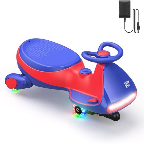 Electric Wiggle Ride-On Car with Pedal for Kids and Toddlers Magic Cars Variant 0