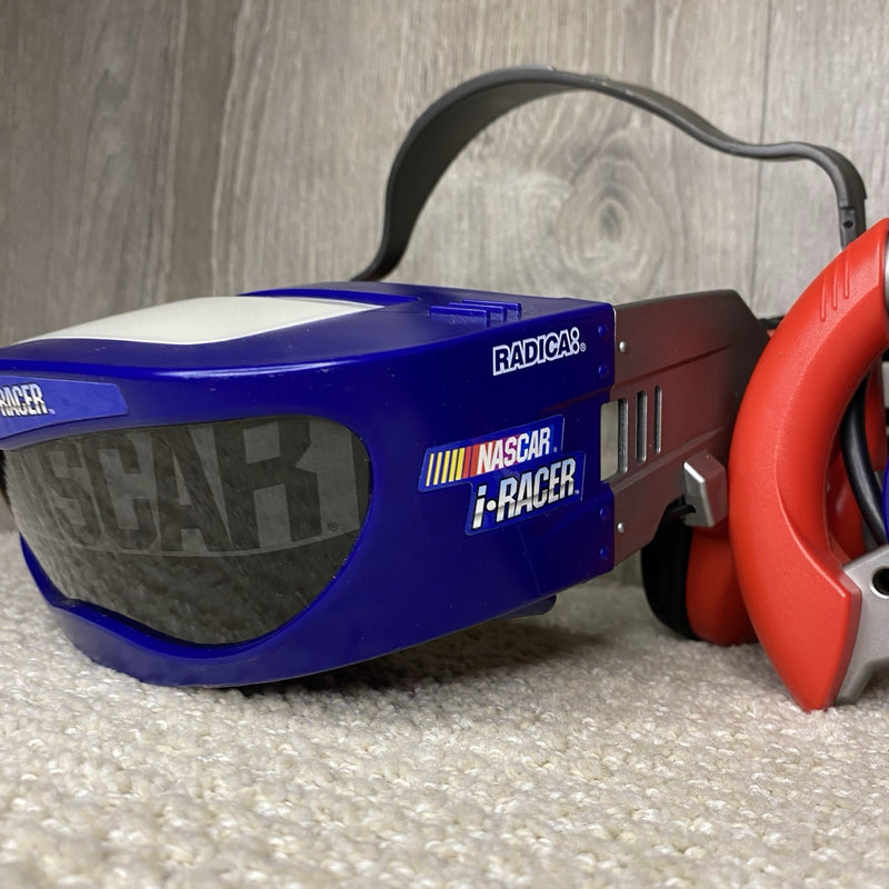 VR Nascar Racer 3D Game with Battery Operated Steering Wheel Control Magic Cars 5