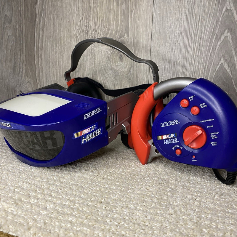VR Nascar Racer 3D Game with Battery Operated Steering Wheel Control Magic Cars 6