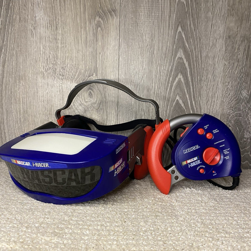 VR Nascar Racer 3D Game with Battery Operated Steering Wheel Control Magic Cars Variant 0