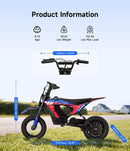 NAVEE Cyber X Pro Children's Electric Dirt Bike 36V 350W 15.5MPH 9-Mile Capability Magic Cars 1