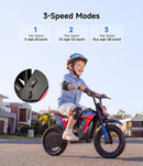 NAVEE Cyber X Pro Children's Electric Dirt Bike 36V 350W 15.5MPH 9-Mile Capability Magic Cars 3