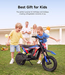 NAVEE Cyber X Pro Children's Electric Dirt Bike 36V 350W 15.5MPH 9-Mile Capability Magic Cars 4