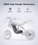 NAVEE Cyber X Pro Children's Electric Dirt Bike 36V 350W 15.5MPH 9-Mile Capability Magic Cars 6