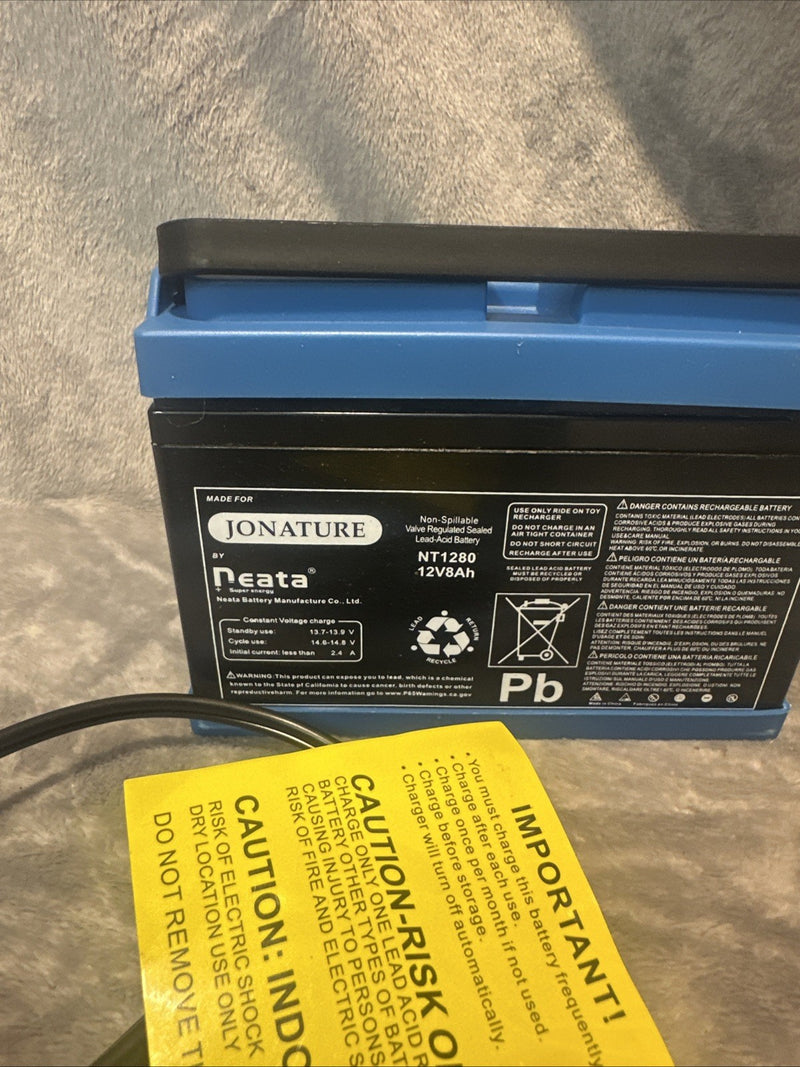 12V Non-Spillable Lead Acid Battery Model NT1280 for Reliable Power Magic Cars 1