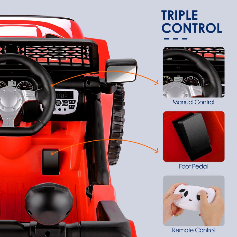 12V/24V Electric Battery-Powered Kids Ride-On Truck Car Toy with MP3 and Remote Control Magic Cars 3