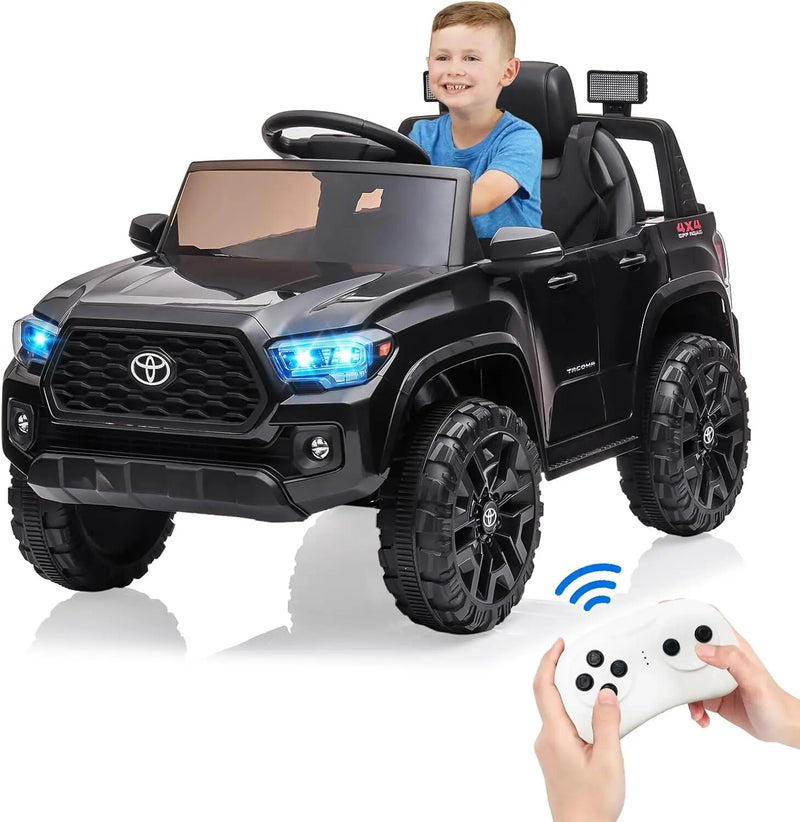 12V Kids Electric Ride-On Truck Toy with Remote Control and Safety Belt Magic Cars 1