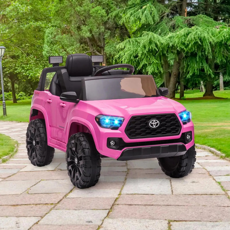 12V Kids Electric Ride-On Truck Toy with Remote Control and Safety Belt Magic Cars 21