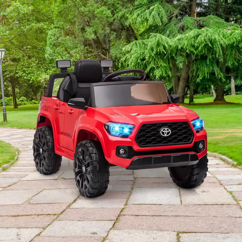 12V Kids Electric Ride-On Truck Toy with Remote Control and Safety Belt Magic Cars 22