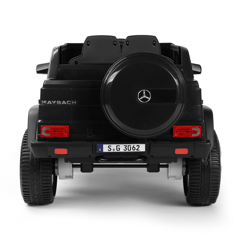 12V Electric Kids Ride-On Car with LED Lights and Music Remote Control, Black Magic Cars 15