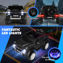 12V Electric Kids Ride-On Car with LED Lights, Music, and Remote Control – Black Mercedes-Benz Style Magic Cars 4