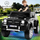 12V Electric Kids Ride-On Car with LED Lights, Music, and Remote Control – Black Mercedes-Benz Style Magic Cars Variant 0