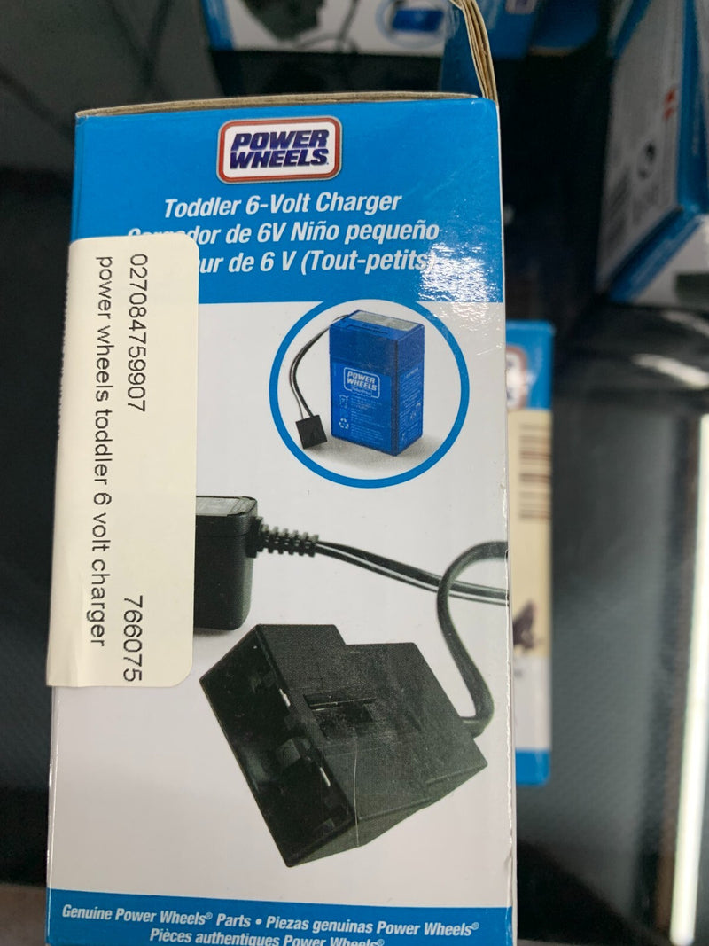 2-Pack 6-Volt Power Wheels Toddler Charger Replacement OEM Magic Cars 2