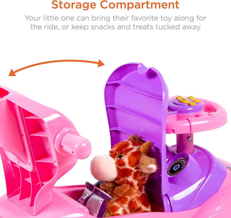 3-in-1 Ride-On Car Toy for Toddlers Ages 2-4 Years Magic Cars 3