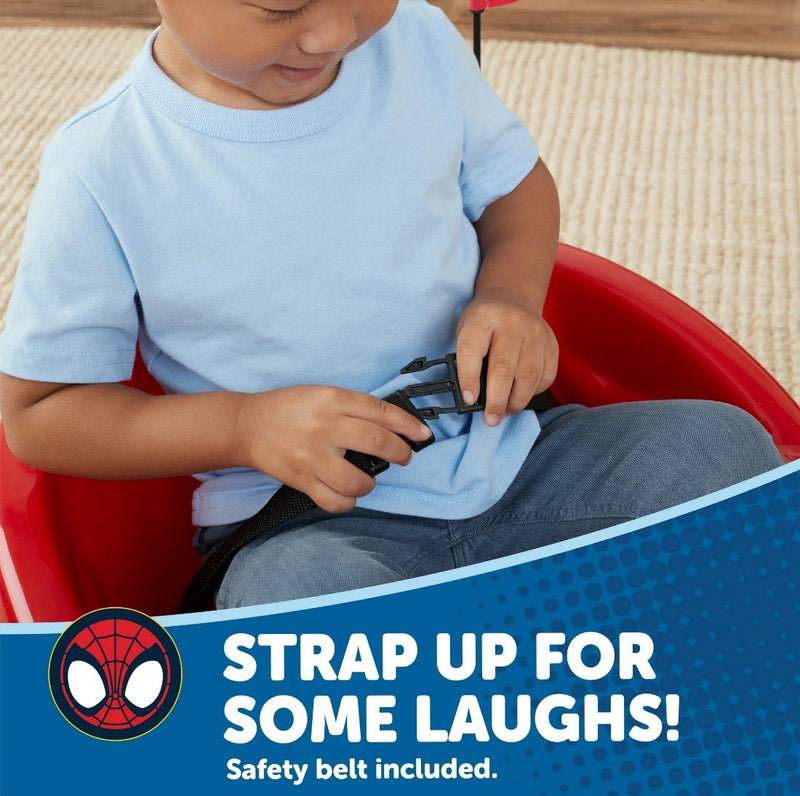 6V Marvel Spidey Bumper Car Ride-On Toy by Flybar Magic Cars 5