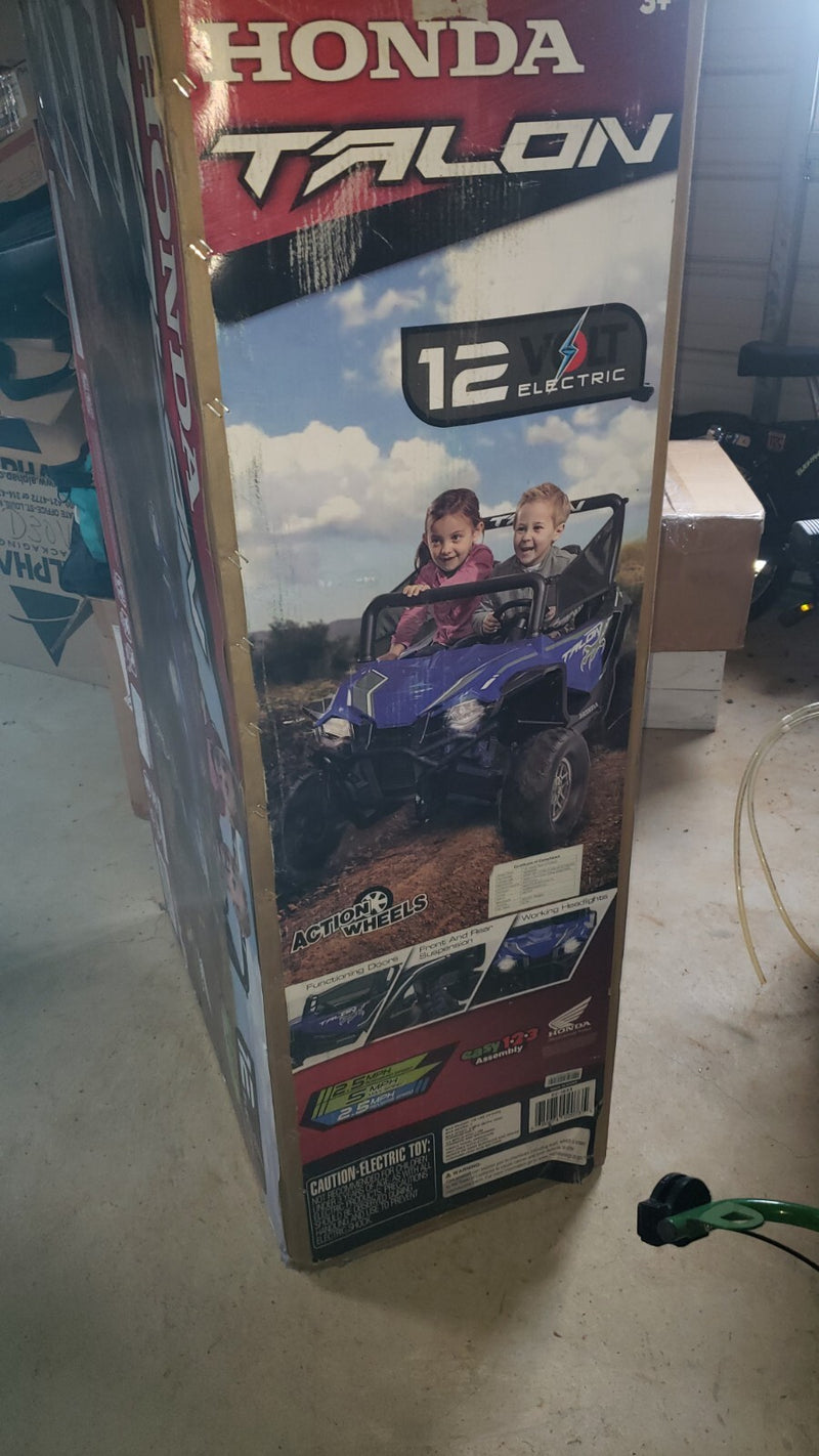 12 Volt Kids Ride-On Quad UTV with Action Wheels and Honda Talon Design Magic Cars 4