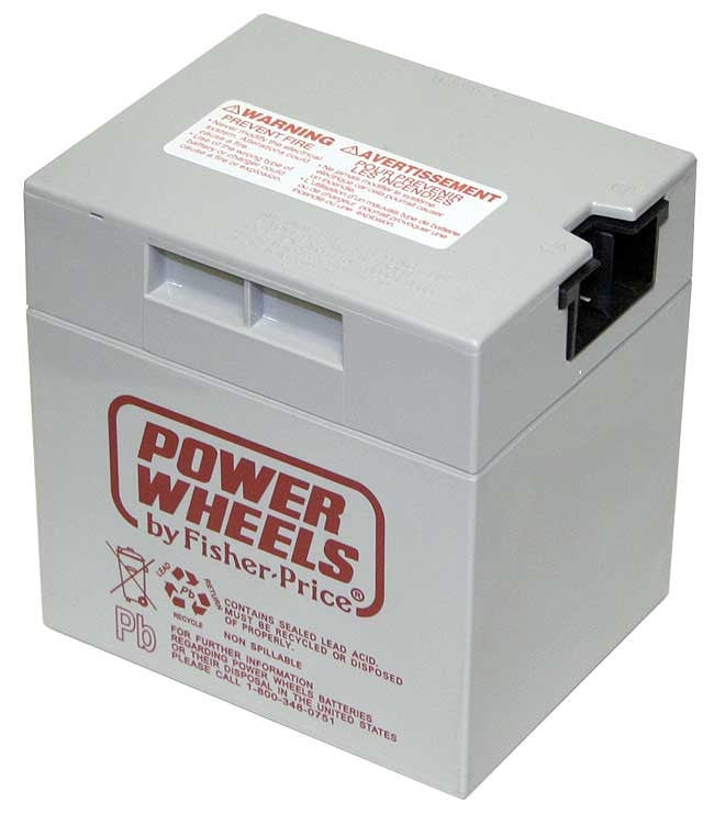 Barbie Jammin Jeep 12-Volt Replacement Battery for Power Wheels Magic Cars 3
