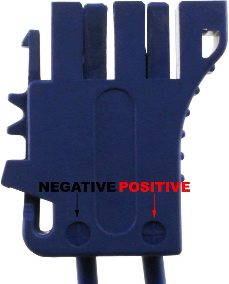 Blue 12V Battery Side Connector for Peg Perego Gaucho Gator Sportsman Magic Cars 5