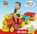 Cocomelon 6V Electric Motorized Toddler Ride-On Train Toy Magic Cars 0