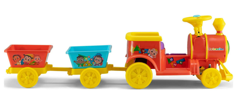 Cocomelon 6V Electric Motorized Toddler Ride-On Train Toy Magic Cars 1