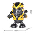 Dancing Iron Man Electric Swing Robot Toy with Singing and Flip Action Magic Cars Variant 0
