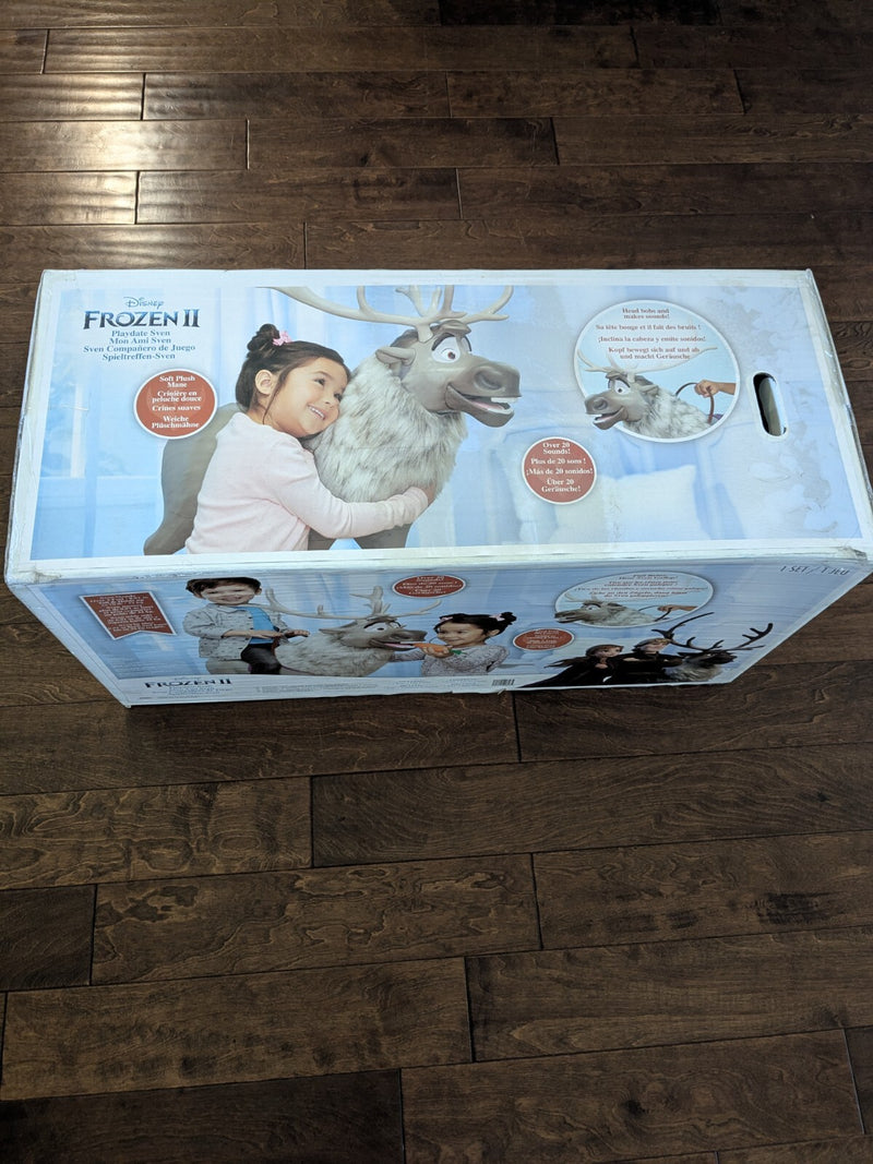 Disney Frozen 2 Sven Playdate Figure with Sounds Factory Sealed Magic Cars 3