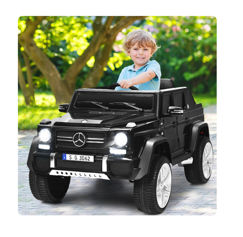 Electric Kids Ride-On RC Motorized Car with Trunk Black Magic Cars 3