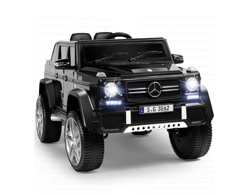 Electric Kids Ride-On RC Motorized Car with Trunk Black Magic Cars Variant 0