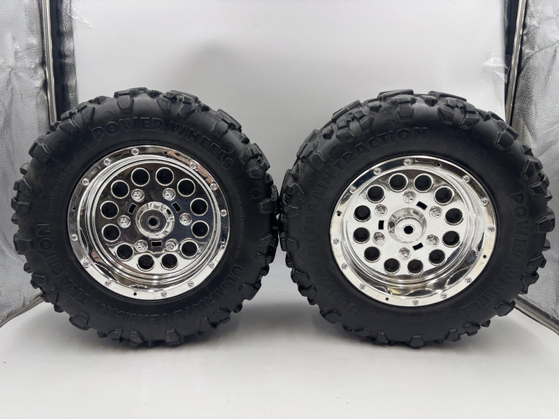 Front Power Wheels Replacement for Kids Dune Racer K8285 Q802 Left and Right Magic Cars Variant 0