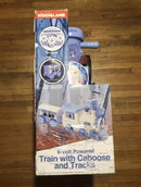 Toddler Ride-On Train with Tracks, Charger, and Battery Magic Cars 3