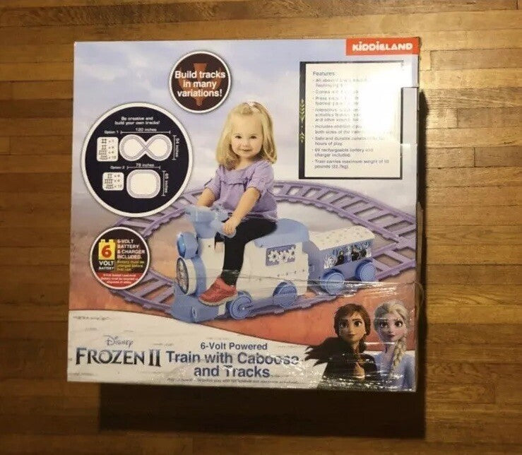 Toddler Ride-On Train with Tracks, Charger, and Battery Magic Cars 6