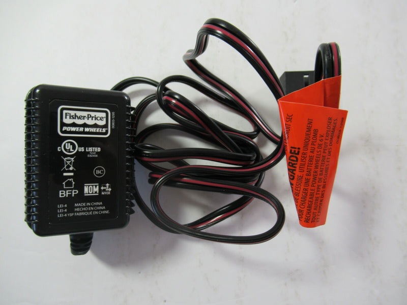 Power Wheels 6V Blue Battery and Charger 00801-1781 Genuine Model Magic Cars Variant 0