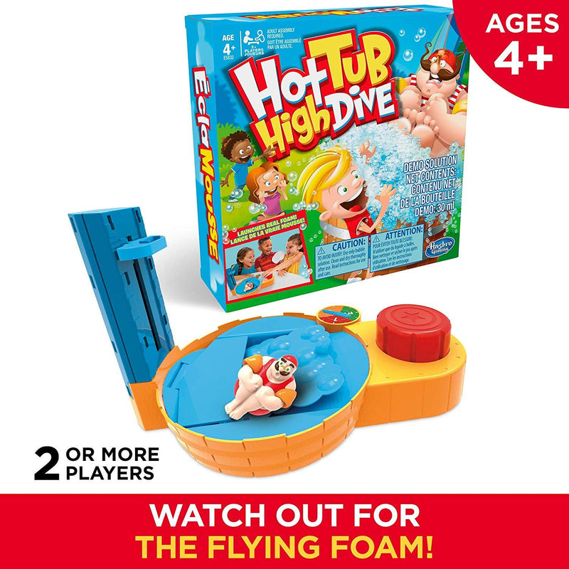 Hot Tub High Dive Game by Hasbro - Exciting Water Challenge Magic Cars 2