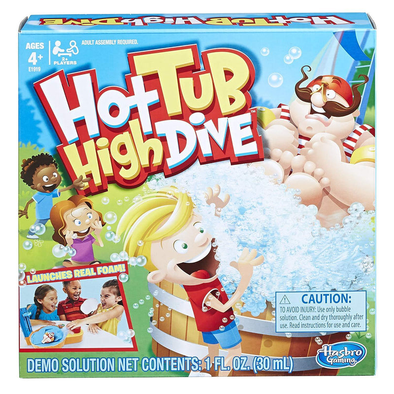 Hot Tub High Dive Game by Hasbro - Exciting Water Challenge Magic Cars Variant 0
