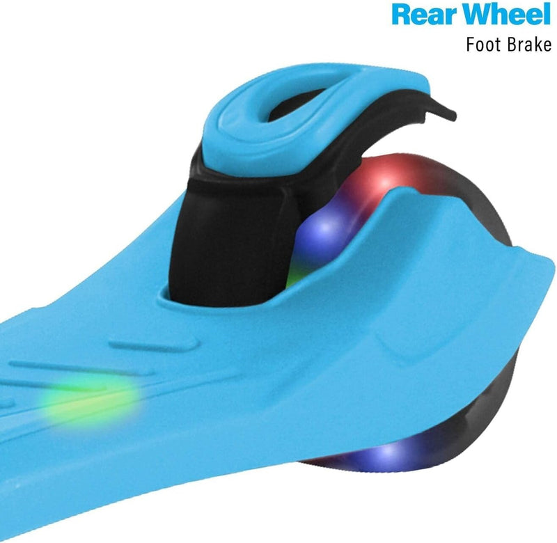 Hover 1 Ziggy LED KidKick Folding Lightweight Portable Scooter Magic Cars 6