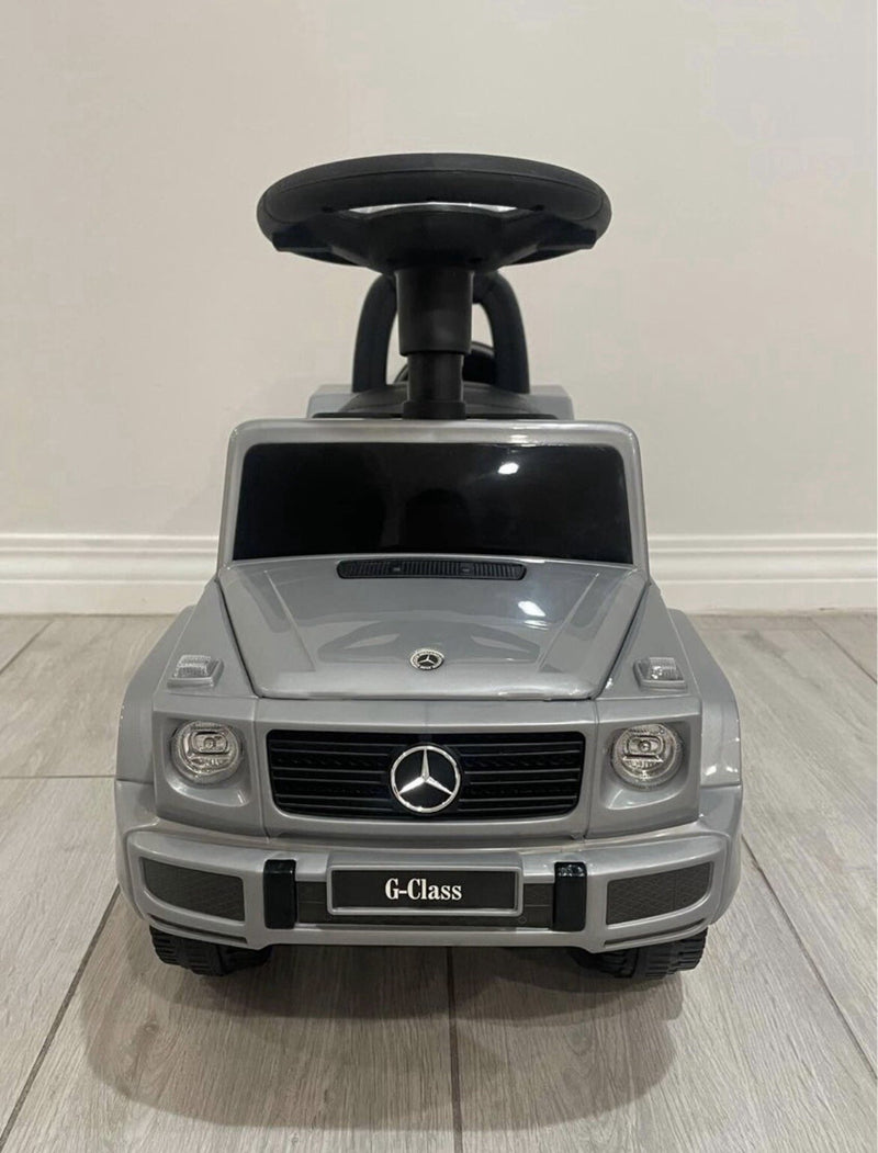 Mercedes G Wagon Ride-On Toy in White or Gray Color Magic Cars 0