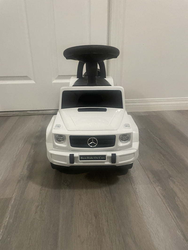 Mercedes G Wagon Ride-On Toy in White or Gray Color Magic Cars 10