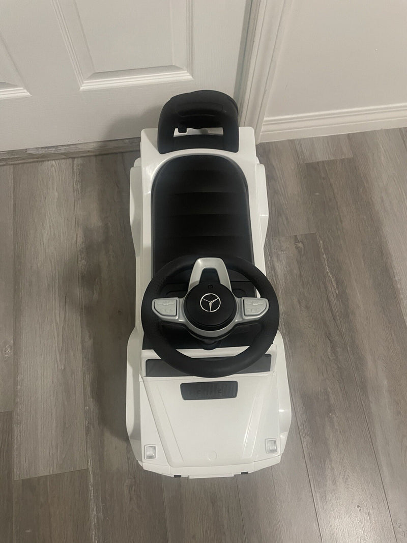 Mercedes G Wagon Ride-On Toy in White or Gray Color Magic Cars 11
