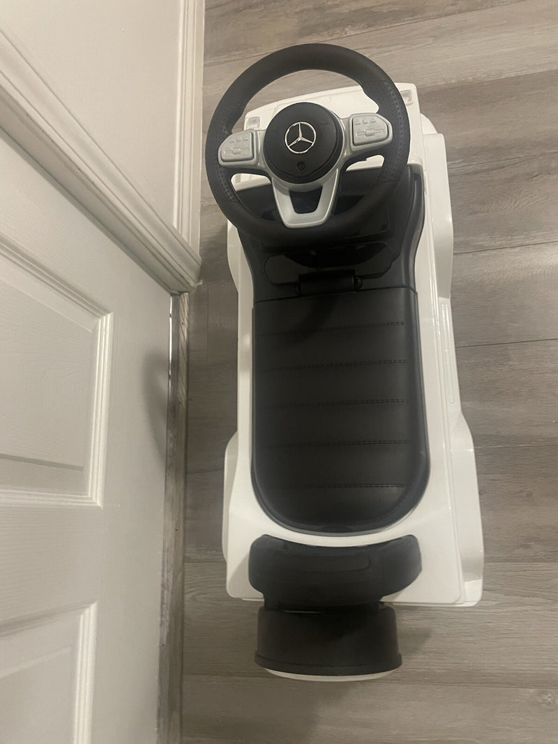 Mercedes G Wagon Ride-On Toy in White or Gray Color Magic Cars 12