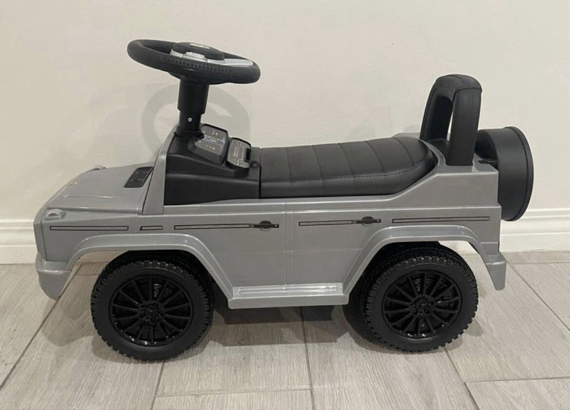 Mercedes G Wagon Ride-On Toy in White or Gray Color Magic Cars 2