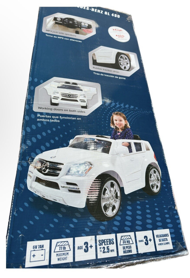 6V Mercedes-Benz GL450 SUV Powered Ride-On Toy with Music in Box Magic Cars 1
