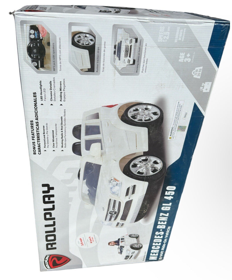 6V Mercedes-Benz GL450 SUV Powered Ride-On Toy with Music in Box Magic Cars 3