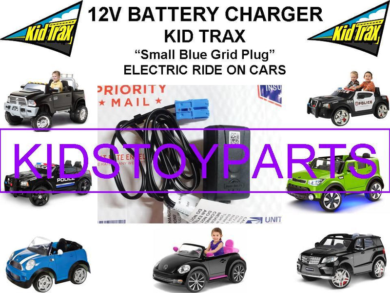 Kid Trax Grid Small Plug 12 Volt Battery Charger for Dodge Ram Beetle Magic Cars Variant 0