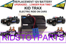 Long-Lasting 12V Blue Battery with Plug for Kids Dodge Charger Trax Ride-On Car Magic Cars Variant 0
