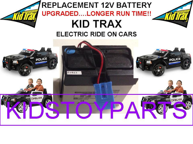 Long-Lasting 12V Blue Battery with Plug for Kids Dodge Charger Trax Ride-On Car Magic Cars Variant 0
