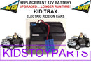 Long-Lasting 12V Blue Dodge Ram 3500 Dual Car Battery for Kids with Plug Magic Cars Variant 0