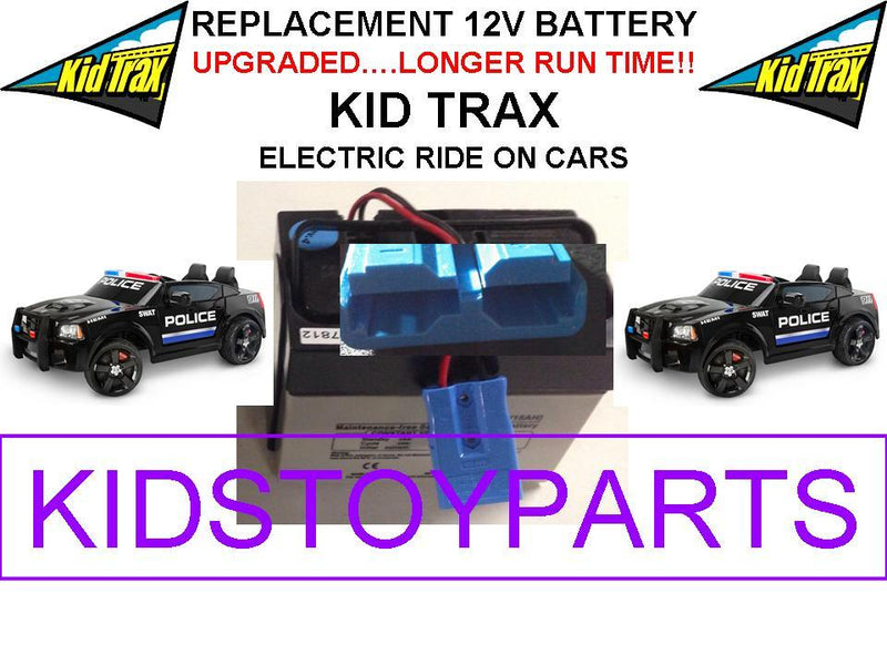 Long-Lasting Battery-Powered Blue Dodge SWAT Kid's Car with Charger Magic Cars Variant 0