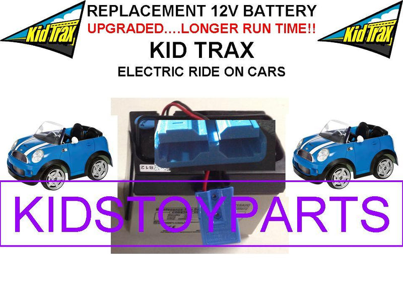 Long-Lasting 12V Blue Mini Cooper Kids Car Battery with Large Plug Magic Cars Variant 0