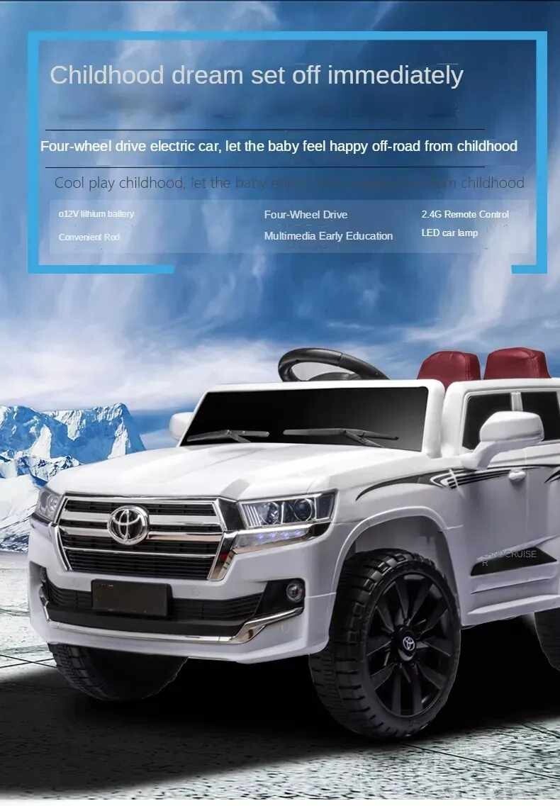 2 Battery Rides Licensed Rechargeable 6V/12V Battery Ride-On Car with Remote Control f